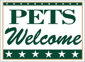 Pets are welcome at Bear Creek Motel and Cabins in Mt Pinos